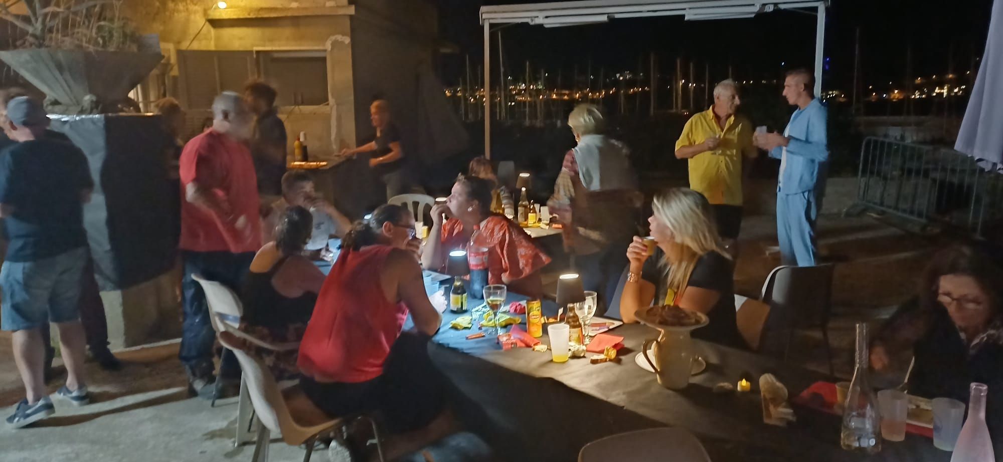 Les participants de cette soirée réussie