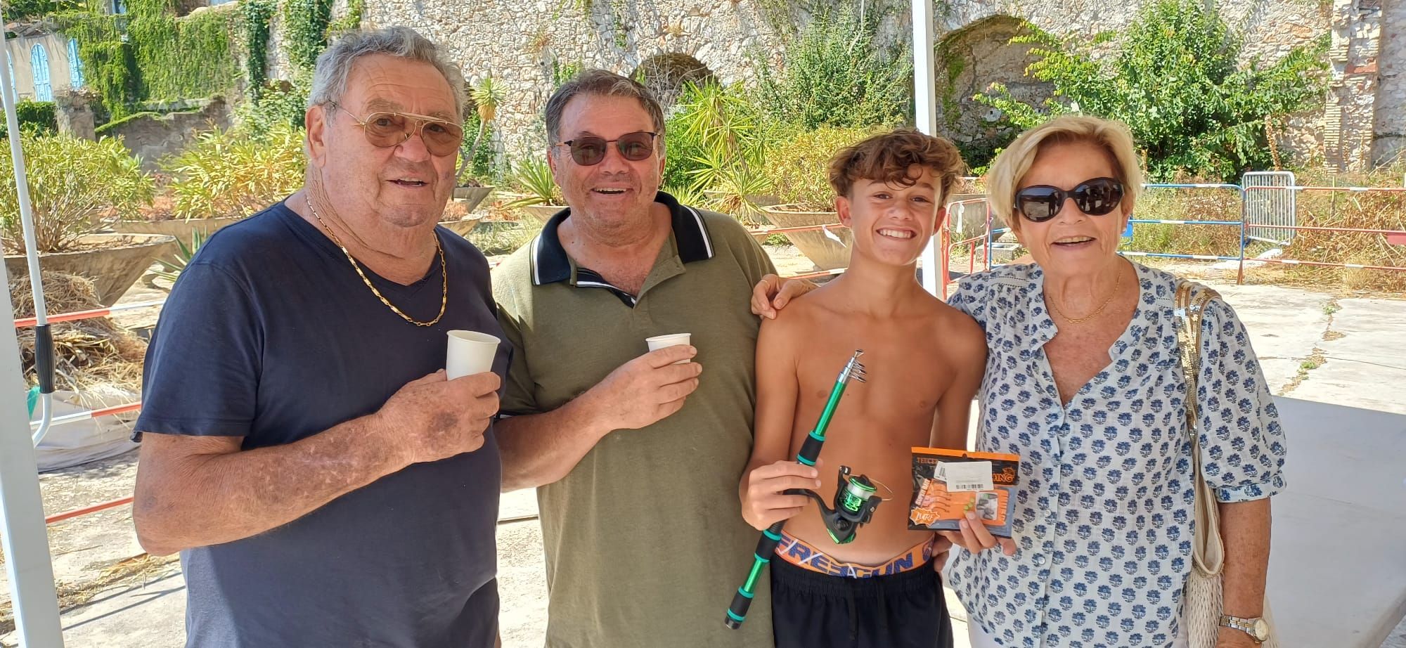 Nollan, 1er avec Michel, Frank et Marie-Jo