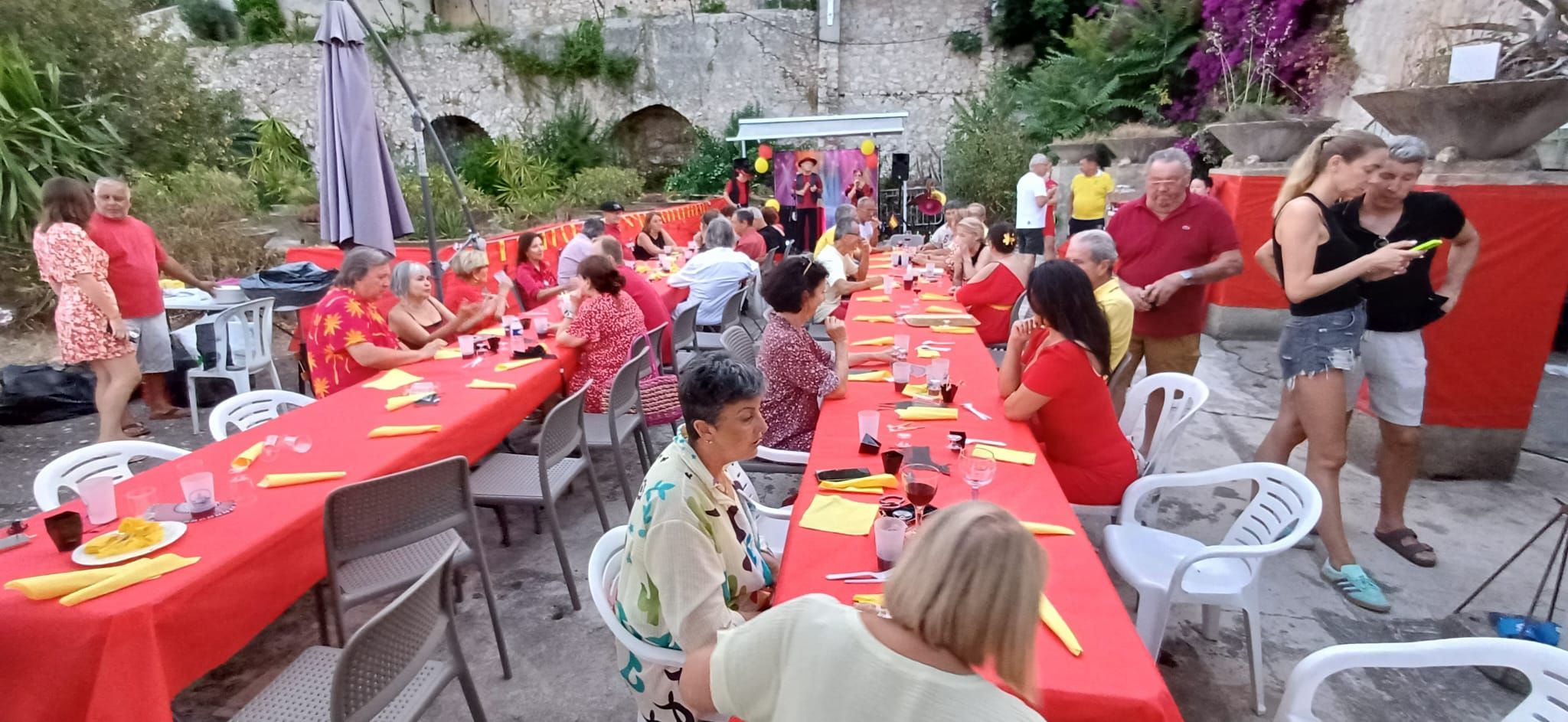 Une vue des participants