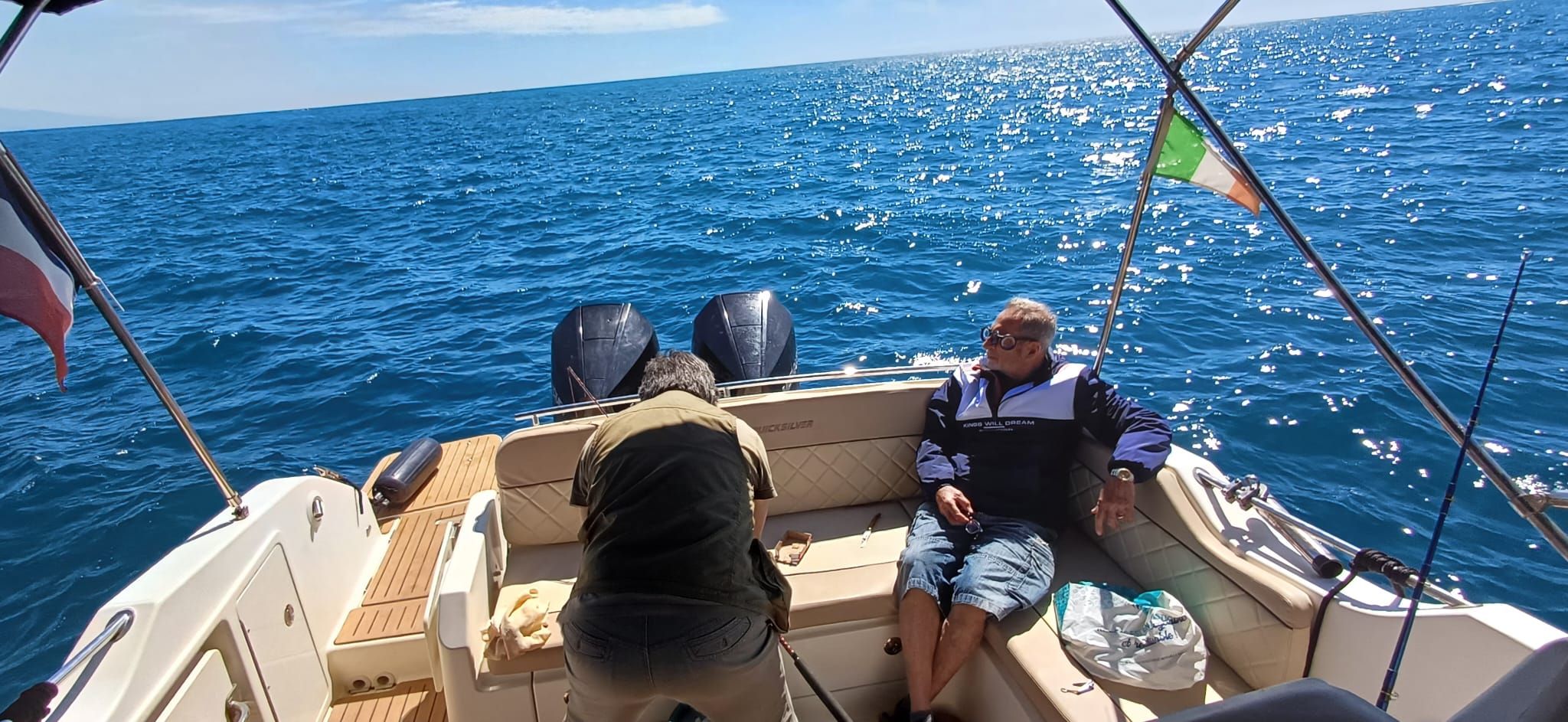 Une mer plus formée un peu plus tard